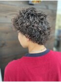 20代男性　パーマ