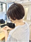 ショートパーマショートカット前髪あり前髪なし20代30代40代