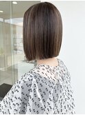 オリーブベージュ×ハイライト