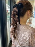 ツインアレンジヘア