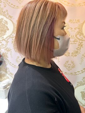 レヴェヘア rever hair インナーカラー