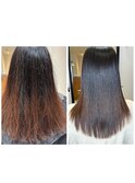 髪質改善ストレート