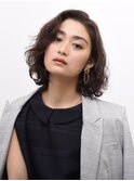 大人可愛いボブひし形30代40代50代