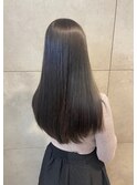 ロング/つやストレート/髪質改善/トリートメント/