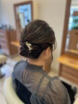 ファーレンピュア(FAHREN PURE)&nbsp;ヘアセット／ボブ／シニヨン／和光市／お呼ばれ