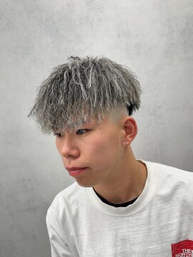 ルースト 西院店(ROOST) パイルツイスト×ホワイトハイライト
