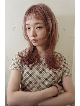 レコ 渋谷(LECO) ベビーピンクロングレイヤー