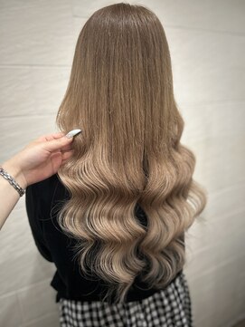 グランディールヘアデザイン(grandir hairdesign) ミルクティーベージュ!-Yurika-