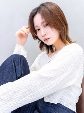 エイト ソル 博多筑紫口店(EIGHT sol) 大人可愛い20代30代/髪質改善/ブリ ーチ / レイヤーカット472