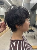 ニュアンスパーマ/マッシュショート[中崎町/梅田駅］