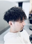 骨格補正ツイストパーマ