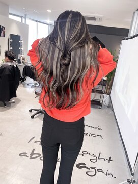 キング 心斎橋店(K!ng) 縮毛矯正髪質改善レイヤーカットトリートメント心斎橋美容室