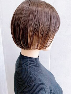 セイドット リー(Say. Ree) say.ショートボブひし形ショートオリーブヘーゼルグレージュ