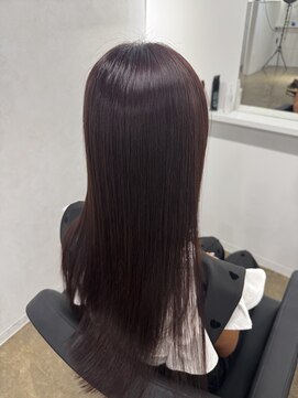【miyon】韓国レイヤーカット×暗髪カラー×髪質改善