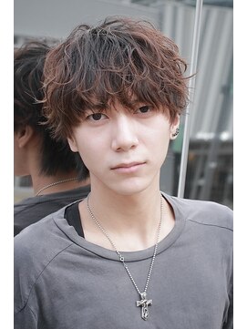 アドール(ADOR) 【ADOR＊小木曽ヒロ】シャドウパーマ/ラウンドマッシュ