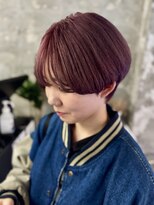 ペルソナ(PERSONA)&nbsp;ハイトーンピンク×マッシュショート