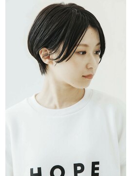 ボタニカ(Botanica) 大人ショートボブ丸みショートカットマッシュショート前髪なし3