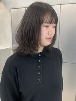 ザザ ZA/ZA 茗荷谷 顔周りで差がつく、柔らかミディ♪茗荷谷