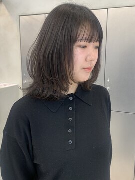 ザザ ZA/ZA 茗荷谷 顔周りで差がつく、柔らかミディ♪茗荷谷