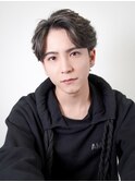 就活ヘア×フェザーショート