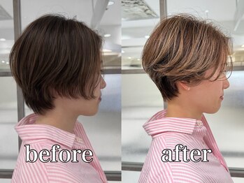 エアー 横浜(AIR)の写真/無理なく続ける大人の白髪ケア