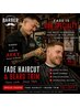 [AKKY Exclusive] Fade cut & Beard Trim　
