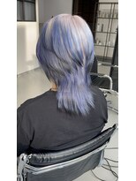 ソルバイジゼル(sol by gisele) ホワイト×ブルー×ブラックルーツカラー