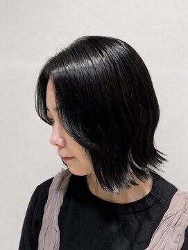 アンチェ(Anche) 外ハネボブ×暗髪