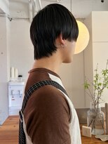 ライン(LINE)&nbsp;メンズカット/マッシュウルフ