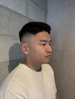 ワンワンオー バーバーショップ コンチネンタル(@110 BARBER SHOP continental)&nbsp;フリンジカットミドルフェード