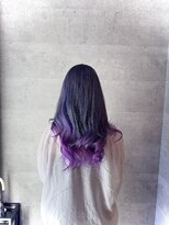 ブレイブ ヘアデザイン(BRaeVE hair design)&nbsp;ターコイズラベンダーグラデーション