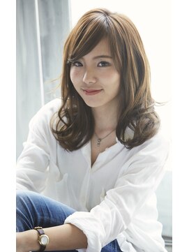 ナナナ パレナ 宝塚店(nanana parena) 肩先でふわっと揺れるフェミニンウェーブ【nanana parena】