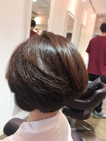 パティオンツー(PATIONN2)&nbsp;お客様フォト☆30代４０代５０代から人気のトップふんわりボブ☆