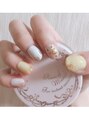 ヘアーラボラトリーメロウ(Mellow) ラメとシェルで春夏にピッタリなネイル出来ました☆