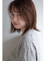 ヘアーアンドメイク シーク 八王子(HAIR&MAKE SeeK)&nbsp;シースルーバング ロブ