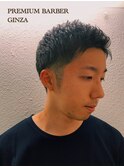 ツーブロック×刈り上げ/銀座/理容室