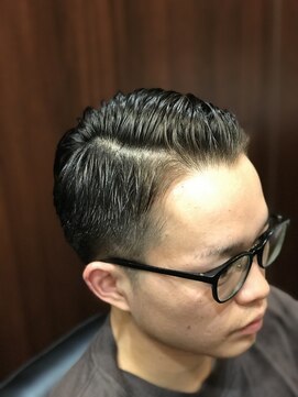 ヒロギンザ 新橋日比谷口店(HIRO GINZA) ビジネス73オールバック　新橋/日比谷/理容室