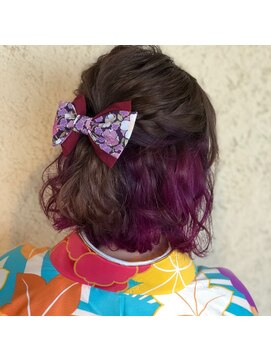 プリモ ココ 鍋島店(Primo coco.) ミディアムボブアレンジ