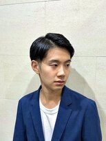 グレイスフル バーバープラチナム 六本木店(Graceful Barber platinum)&nbsp;ツーブロックツヤ感73アップバング