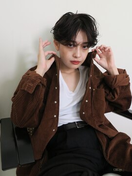 ウォーター 表参道(WATER) センターパート/ウルフマッシュ/こなれヘア/南青山/表参道