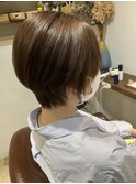 くびれショート/襟足の浮きが気になる方