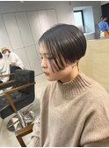 【NIKO】福岡天神大名ハンサムショート前下がりライン刈り上げ