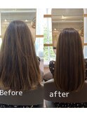 髪質改善カラー