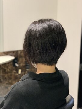 ビジョルノ つくばみどりの店(Begiorno) 20代30代大人可愛い小顔ショートボブ前下がりショート
