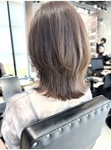 結べるレイヤーボブ 外ハネ