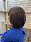 お手入れ簡単ボブ