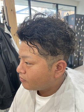 スウェル 船橋店(Swell) ハイライト/マッシュパーマ/ウルフ/波巻き/メンズ1