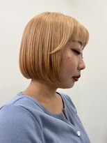 エフ ヘアーアンドリラクゼーション(F. hair & relaxation) 切りっぱなしボブ