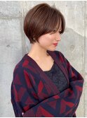 【松本聖】伸ばしかけにも◎秋冬おすすめショートボブ《梅田》