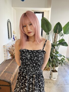 クペウ(cope'u) white pink